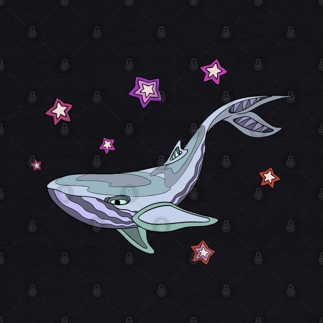 whale among the stars by Bagaz